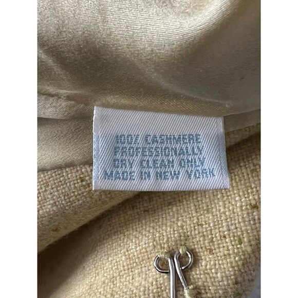 Zang Toi Dress & Jacket XS/S 100% Cashmere Lace Trim Extra Small - Small - Picture 10 of 11